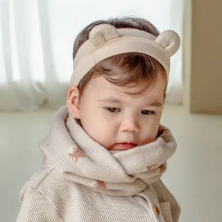 【Happy Prince】韓國製 Siona針織保暖嬰兒童圍脖(保暖寶寶圍兜圍巾口水巾)