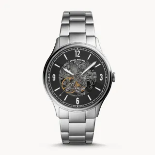 【FOSSIL】Fossil黑色錶盤男士手錶-ME3180