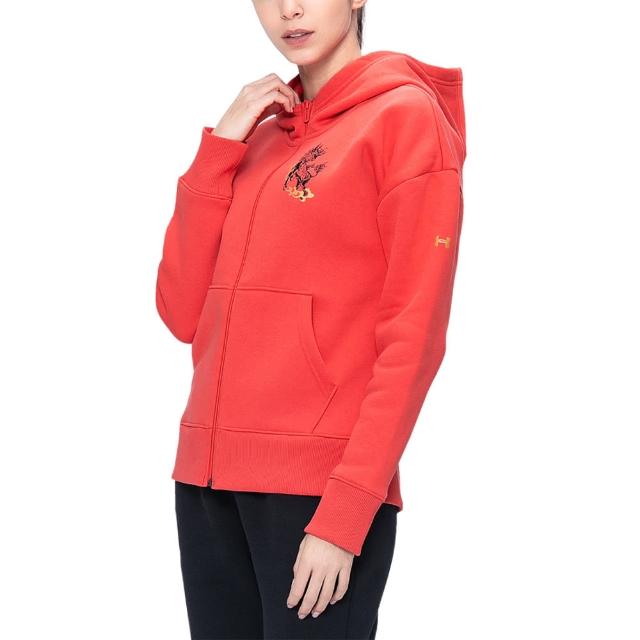 【UNDER ARMOUR】UA官方直營 女 Originators CNY連帽外套_1353340-646(火星紅)