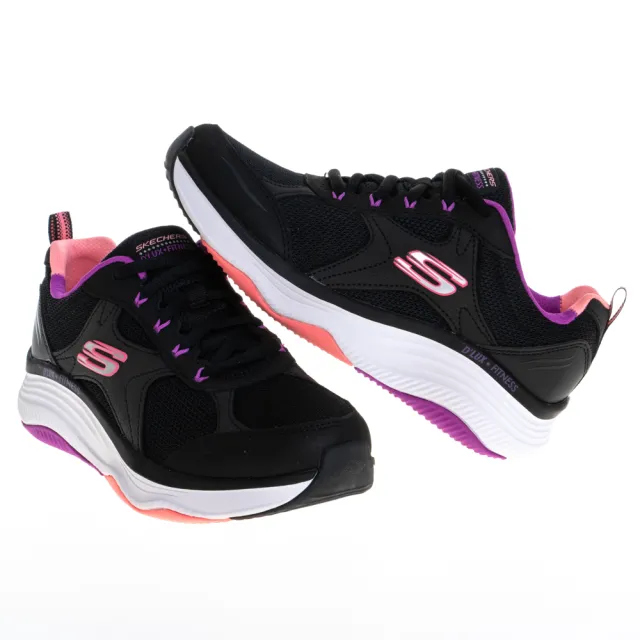 【SKECHERS】女鞋 運動系列 D LUX FITNESS(149836BKMT)