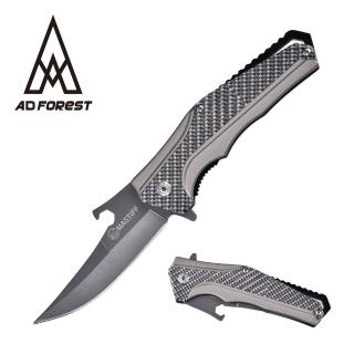 【Ad-Forest】極致輕量墨麟折刀/戶外求生刀/多功能露營刀/野外求生