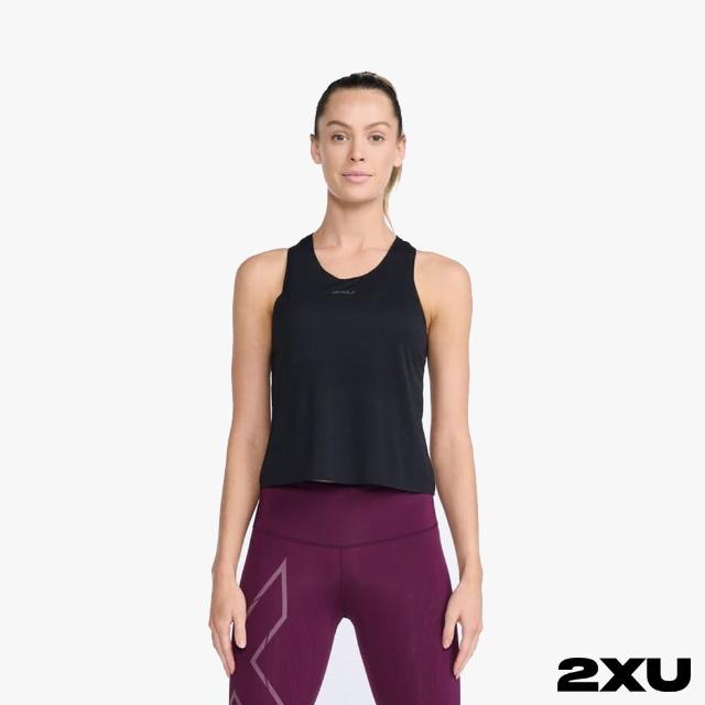 【2XU】女 Light Speed Tech Crop 運動背心(黑)