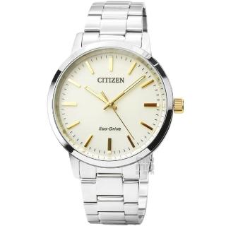 【CITIZEN 星辰】星辰ECO-DRIVE光動能鋼帶男錶-金(BJ6541-58P)