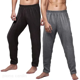 【pierre cardin 皮爾卡登】//2件組 速暖厚絨刷毛保暖長褲-速(保暖褲/居家長褲)