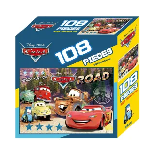 CARS  108片盒裝拼圖（A）