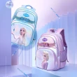 【Disney 迪士尼】冰雪奇緣夢幻3D浮雕護脊減負兒童書包(平輸品)