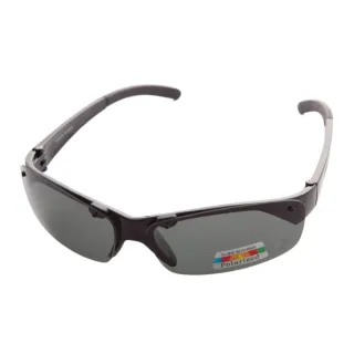 【Z-POLS】專業黑 Polarized 頂級抗UV400運動偏光太陽眼鏡(釣魚、出遊等皆可用！帥氣有型)