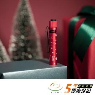 【Olight】錸特光電 i3T 限量 聖誕紅雪花版(180流明 EDC 鑰匙圈 LED手電筒 聖誕禮物)