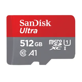 【SanDisk 晟碟】512GB 150MB/s Ultra microSDXC TF U1 A1 記憶卡(平輸)