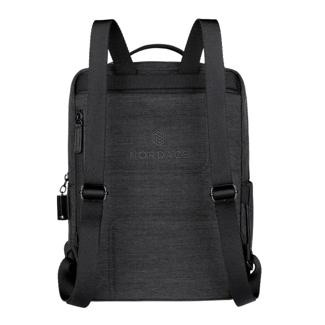 【Nordace】Siena II 黑色時尚迷你背包(日常及通勤上班上學)