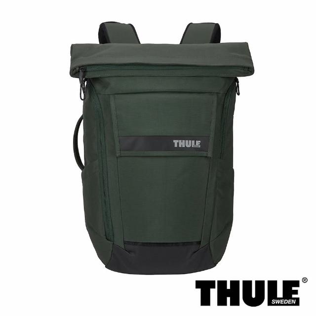 【Thule 都樂】Paramount II 24L 15.6 吋電腦後背包(深綠)