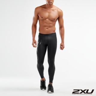 【2XU】男 基礎壓縮長褲(黑)