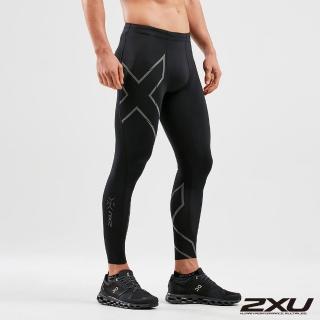 【2XU】男 MCS高階跑步壓縮長褲(黑)
