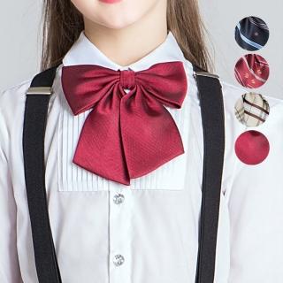 【橘魔法】質感緞帶大蝴蝶可調領結(婚禮花童 禮服 西裝 表演 童裝 女童)