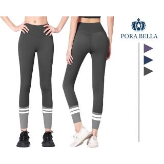 【Porabella】瑜珈褲 拼接瑜珈褲 高腰瑜珈褲 瑜珈褲女 韻律褲 S至2XL YOGA PANTS