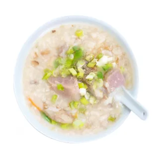 【潮小糜】人氣綜合組-即食粥 埔里鮮筍粥/滑蛋玉米雞腿粥/香芋瘦肉粥/鮮蝦扁蒲粥(400gX12包)