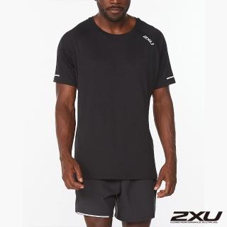 【2XU】男 AERO運動短袖(黑/反光銀)