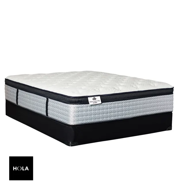 【HOLA】Kingsdown霍洛威-乳膠包覆獨立筒床墊雙人加大 6x6.2呎