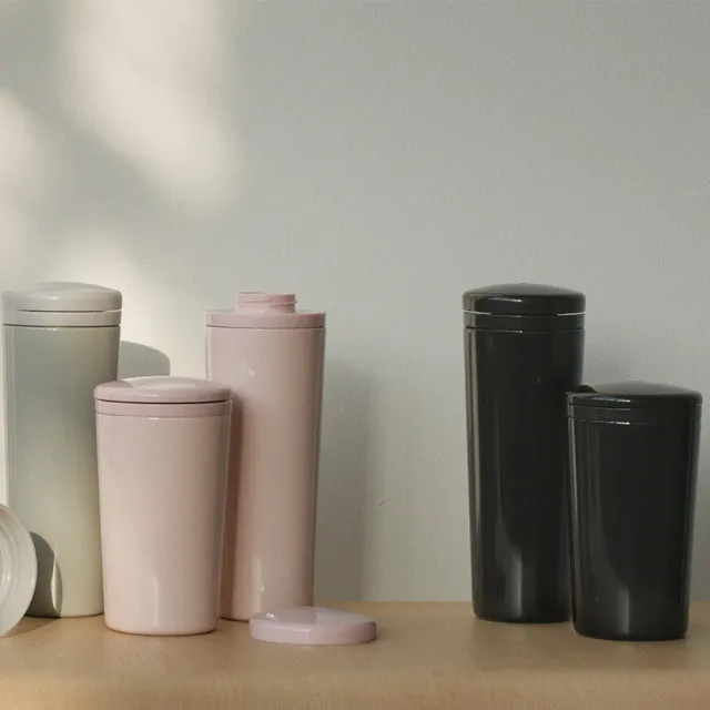 【IUSE】丹麥 Stelton Carrie 真空保溫杯/黑色/500ml(北歐/真空/保溫/隨身瓶)