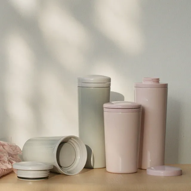 【Stelton】Carrie真空保溫杯500ml(粉紅 保溫瓶)