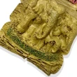 【A-ONE 匯旺】泰國大象磁鐵磁力貼+泰國 大象 皮夾徽章2件紀念磁鐵療癒小物(C101+188)