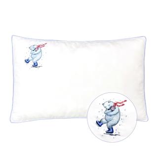 【KIDULT 繪見幾米】擁抱北極熊 防敏舒眠枕(單顆)
