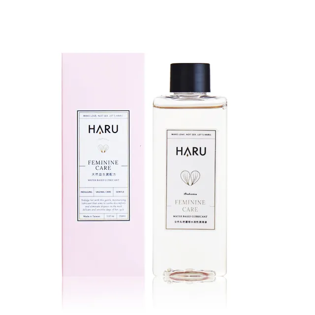 【保險套世界】Haru含春_FEMININE CARE女性私密護理潤滑液1入(155ml 水溶性)