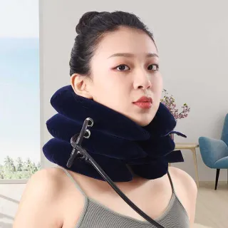 【Jo Go Wu】頸椎伸展器(充氣枕/旅行枕/椎伸展器/脖子伸展)
