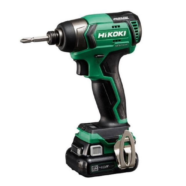【HIKOKI】WH12DD 12V 無刷衝擊起子機 雙電4.0AH(HITACHI 更名)