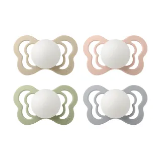 【BIBS】COUTURE 拇指型矽膠安撫奶嘴-夜光款(丹麥奶嘴 總代理公司貨)