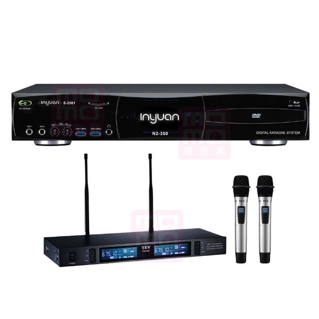 音圓 N2-350 電容式伴唱機，專為 K 歌愛好者設計，提供高品質電容拾音，捕捉細膩聲音細節，適閤家庭 KTV 或專業演唱，享 1 年完整保固，輕鬆唱出動聽旋律。