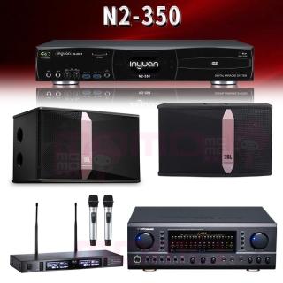 【音圓】N2-350+TDF P-650+TEV TR-9100+JBL Ki512(4TB點歌機+綜合擴大機+無線麥克風+卡拉OK 劇院兩用喇叭)