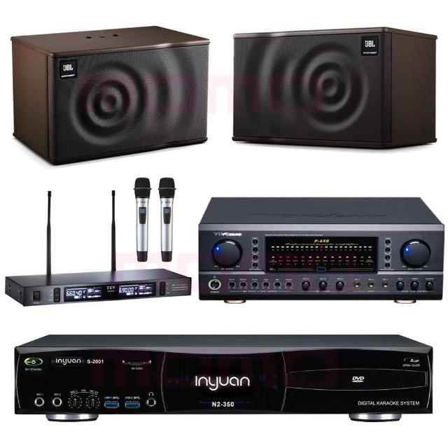 【音圓】N2-350+TDF P-650+TEV TR-9100+JBL MK08(4TB伴唱機+綜合擴大機+無線麥克風+卡拉OK歌唱喇叭)