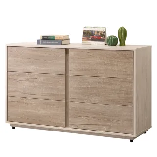 【麗得傢居】莫妮卡六斗櫃收納櫃抽屜櫃衣櫃置物櫃(專人配送 免組裝)