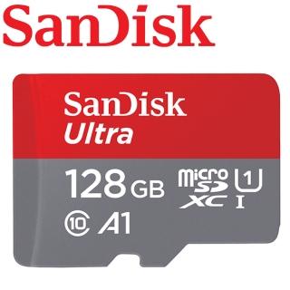 【SanDisk 晟碟】128GB 140MB/s Ultra microSDXC TF U1 A1 記憶卡(平輸)