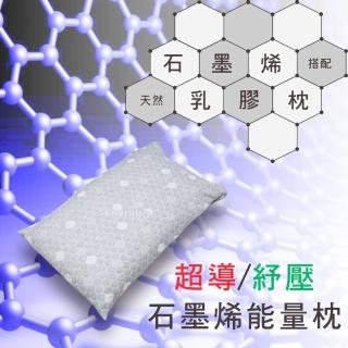 【BuyJM】MIT遠紅外線石墨烯抗菌舒眠健康枕套/能量枕套