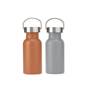 【丹麥Haps Nordic】不鏽鋼水壺400ml+水壺吸管配件 二色可選