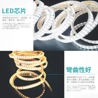 【露營中毒本舖】2835-264 燈條 10米(led 燈條 防水燈條 2200流明)