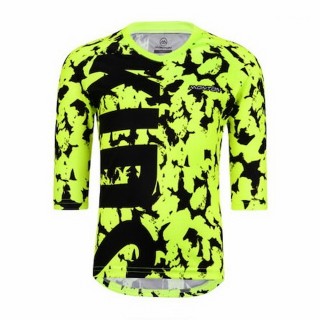 【MONTON】星楓綠色兒童T恤短上衣(兒童自行車服/童裝/T恤/自行車衣/兒童車衣/版型偏小)