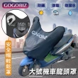 【GOGOBIZ】機車龍頭防塵罩 加大款 適用125cc-180cc機車 防塵 防曬 防水(龍頭罩 遮陽罩 保護罩 車頭罩)