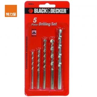 【Black+Decker】五件式石材鑽頭組