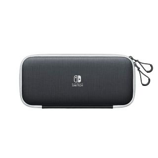 【Nintendo 任天堂】Switch OLED主機包 黑色 附螢幕保護貼(台灣公司貨)
