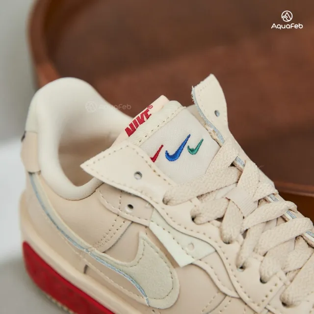 NIKE 耐吉】W Air Force 1 Fontanka 女鞋奶茶色經典運動休閒鞋