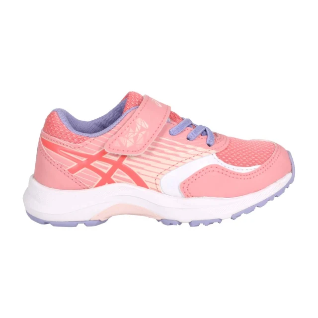 【asics 亞瑟士】16-22CM_LAZERBEAM KB-MG-女中童運動鞋-亞瑟士 粉橘紫(1154A140-701)