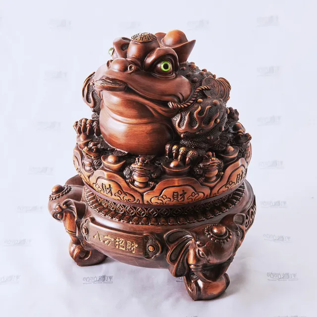 【咕咕好運GoodGoodLuck】新開運旺財三腳蟾蜍|《含開光》招財|守財|旺財|開運|防小人(#鎮宅#防小人)