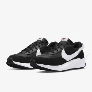 【NIKE 耐吉】運動鞋 男鞋 休閒鞋 WAFFLE DEBUT 黑 DH9522-001