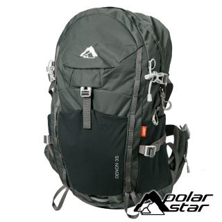 【PolarStar 桃源戶外】透氣網架健行揹包35L P22753(戶外.旅遊.自助旅行.登山揹包.後揹包.肩揹包)