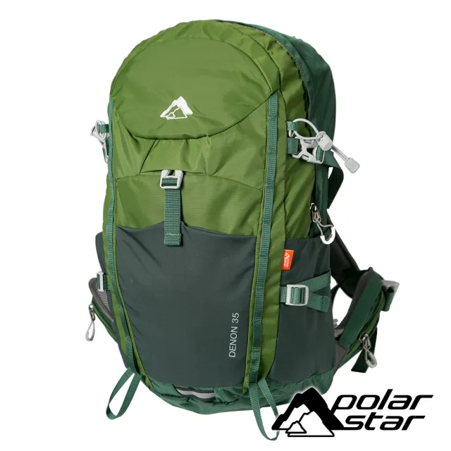 【PolarStar 桃源戶外】透氣網架健行背包35L P22753(戶外.旅遊.自助旅行.登山背包.後背包.肩背包)