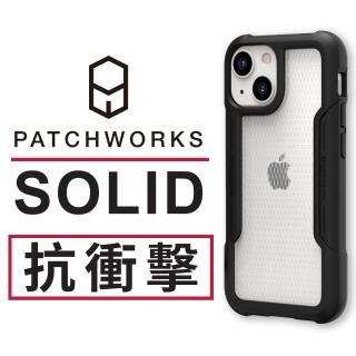 【Patchworks】iPhone 14 6.1吋 Solid 強化抗衝擊保護殼 - 黑