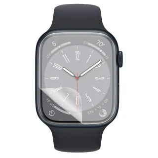 【o-one台灣製-小螢膜】Apple Watch Series 8 41mm 滿版螢幕保護貼2入